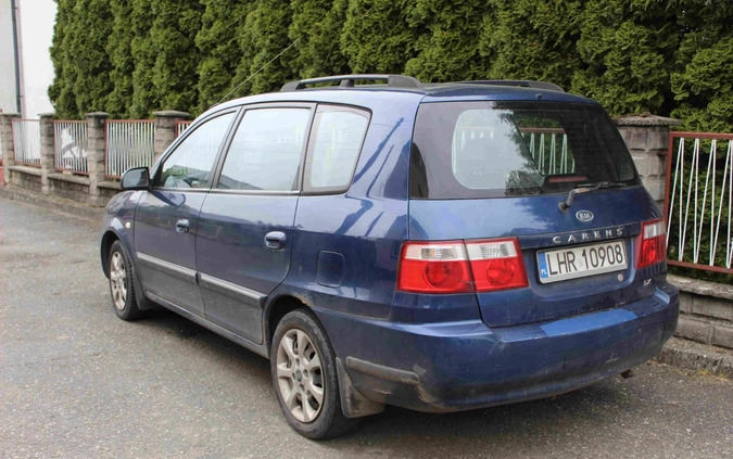 Kia Carens cena 3677 przebieg: 232170, rok produkcji 2005 z Racibórz małe 67